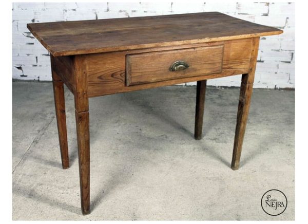 Mesa tocinera antigua de madera de Ripa