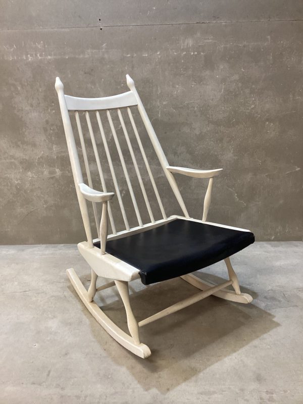 Mecedora Guilleumas Mid Century Moderm - Imagen 6