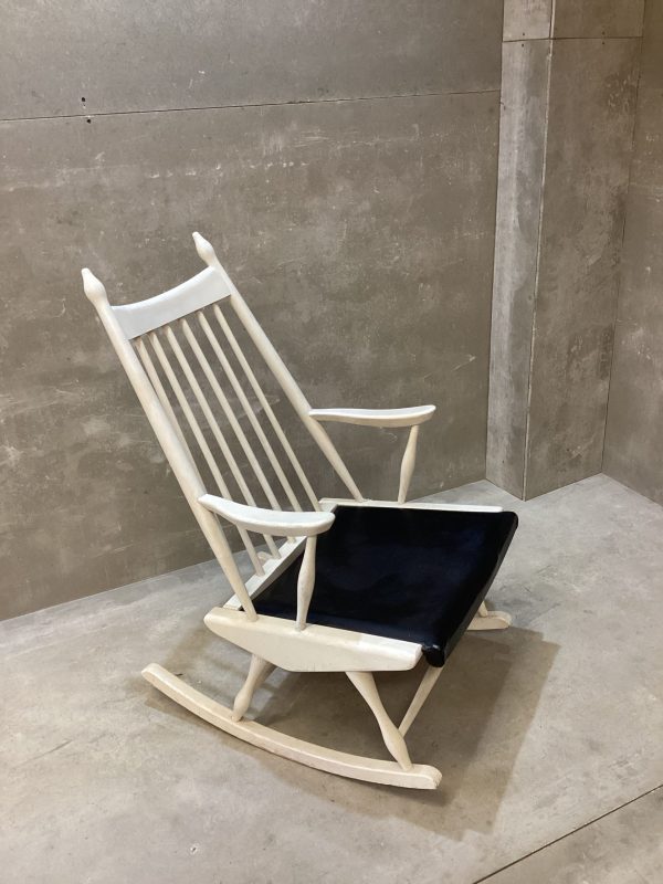 Mecedora Guilleumas Mid Century Moderm - Imagen 5