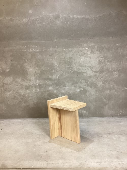 taburete de madera
