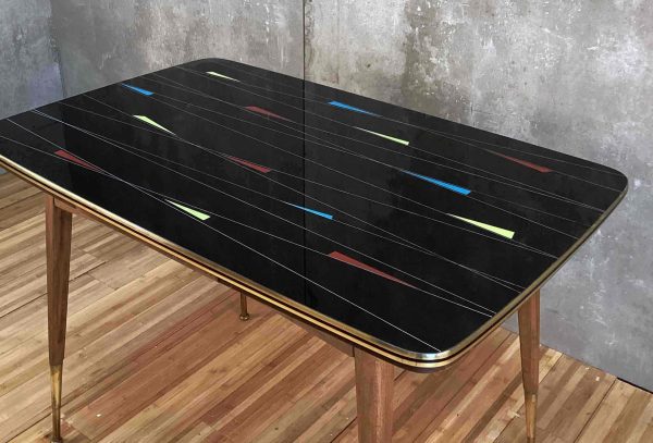 Mesa Holandesa extensible y regulable en altura de los años 50 - Imagen 5